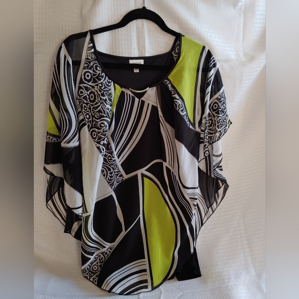 AVENUE womens plus size dressy top